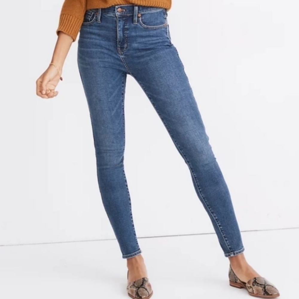 Madewell 10" High-Rise‎ Skinny Jeans 26